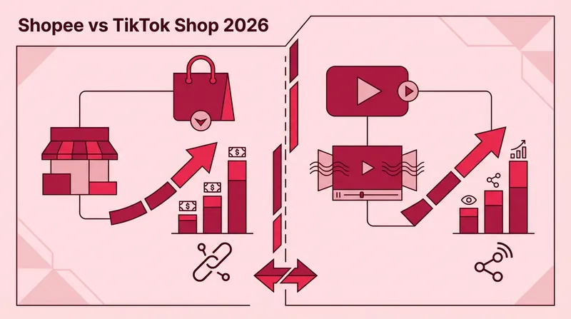 Jatuh Bangun Shopee Video Affiliate vs TikTok Shop 2026: Lahan Siapa Lebih Subur?