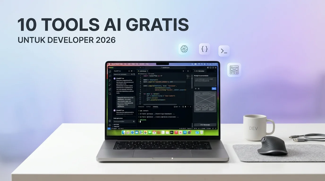 10 Tools AI Gratis yang Wajib Dicoba Developer di 2026