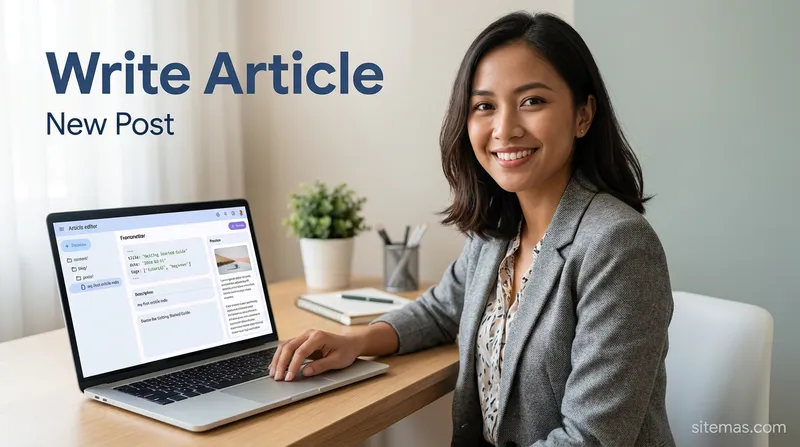Cara Membuat Artikel Baru di Sitemas
